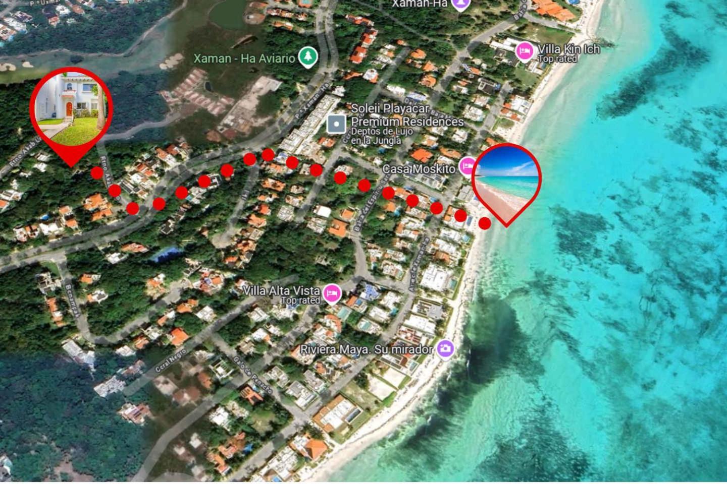 Ideal Family & Friend Trip, Gated Area With Pool Onsite Casa de férias Playa del Carmen